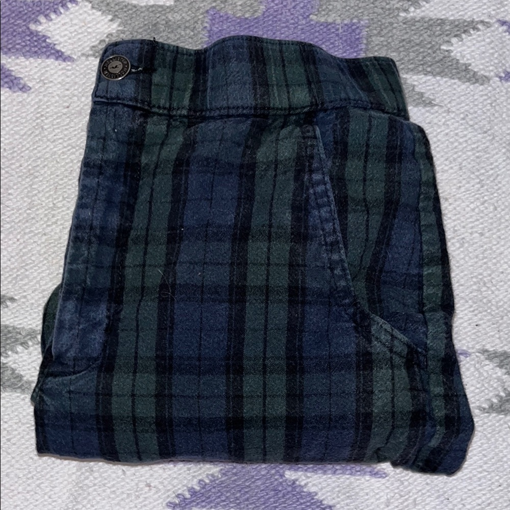 Hollister Plaid Flannel Pants